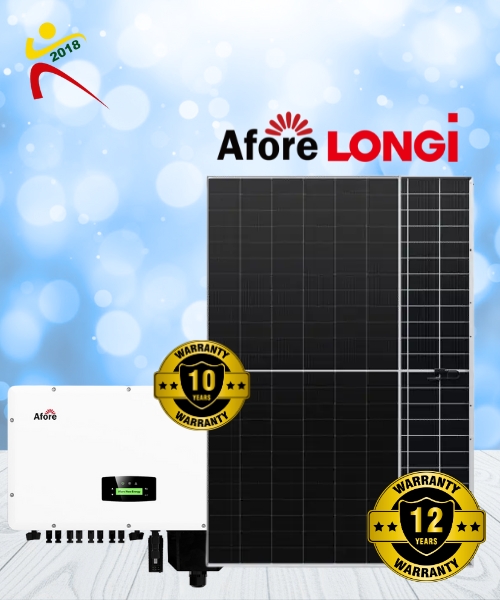 Hệ thống Điện mặt trời hòa lưới bám tải 100kW